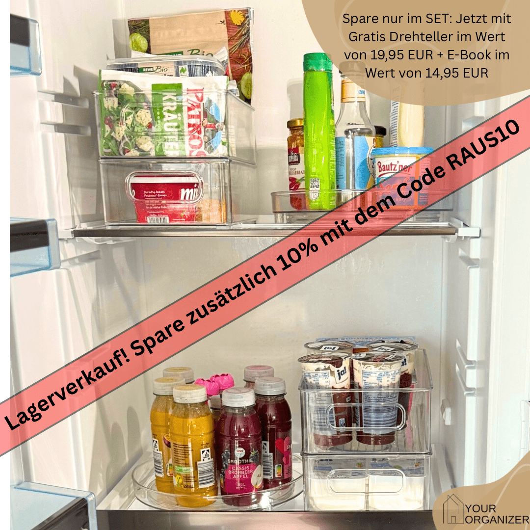 YourOrganizer™ – Ordnungssystem für Küche & Kühlschrank