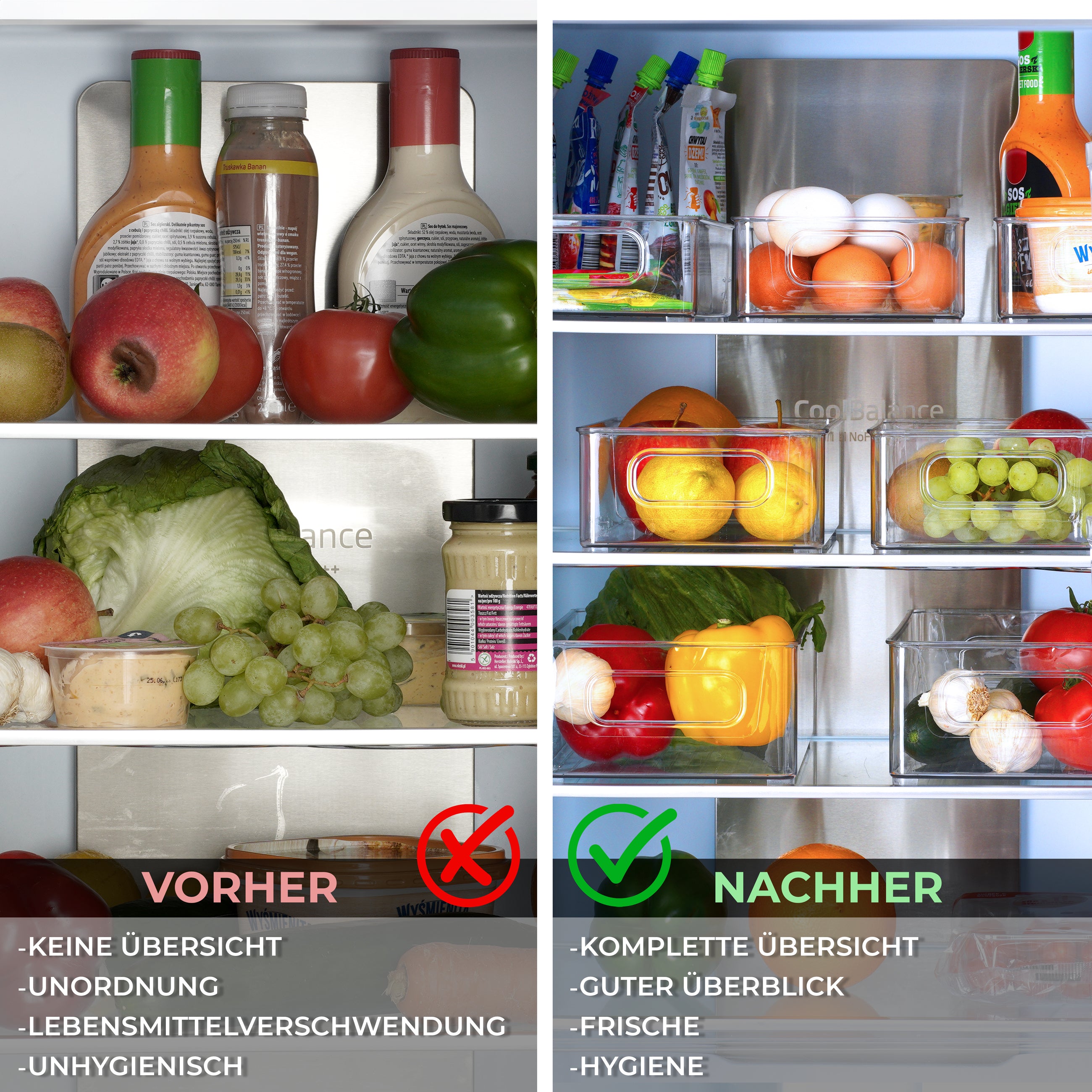 YourOrganizer™ – Ordnungssystem für Küche & Kühlschrank