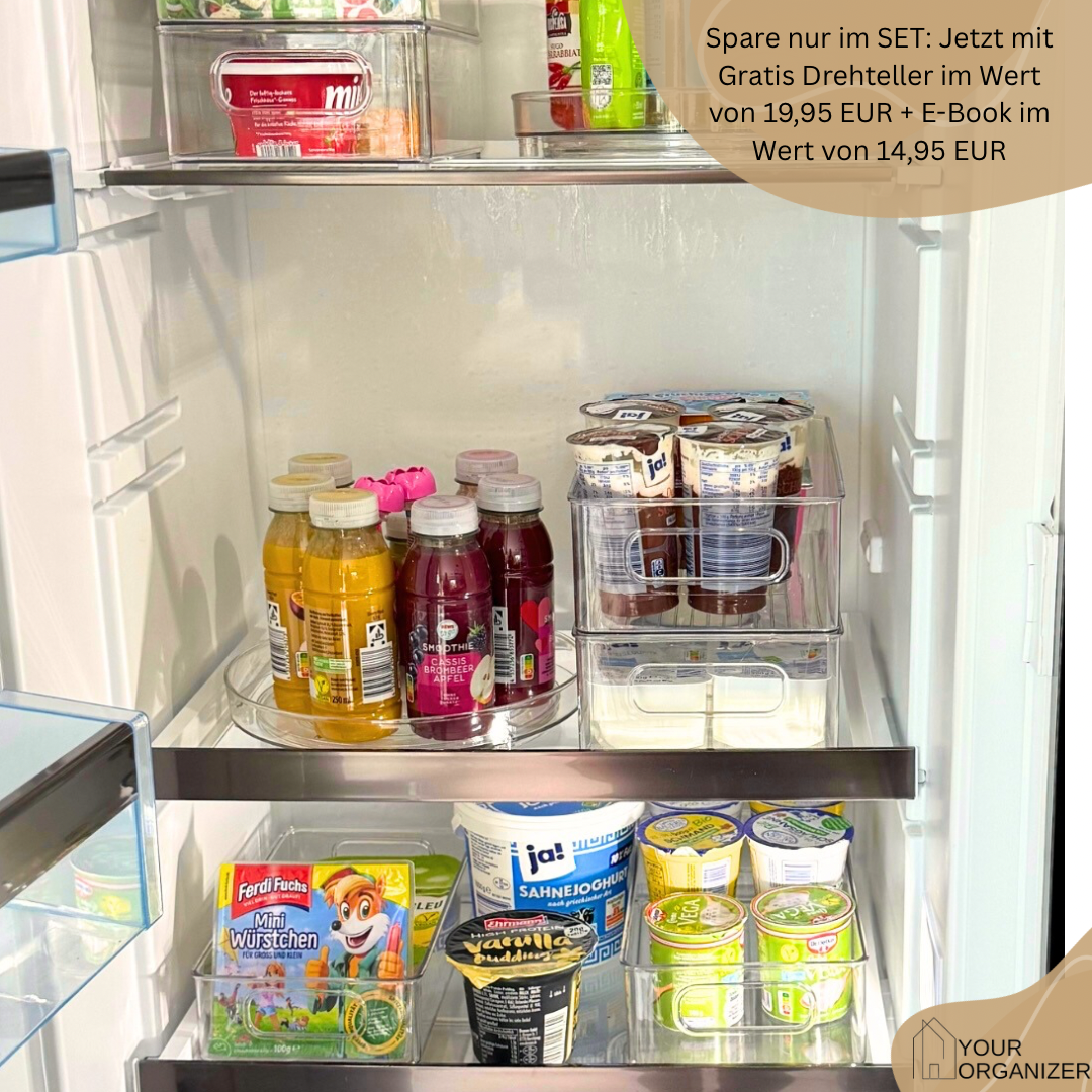 YourOrganizer™ – Ordnungssystem für Küche & Kühlschrank