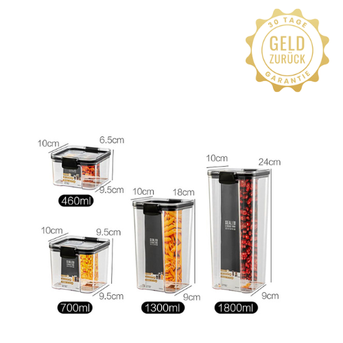 Premium Vorratsdosen XXL Set 12-teilig