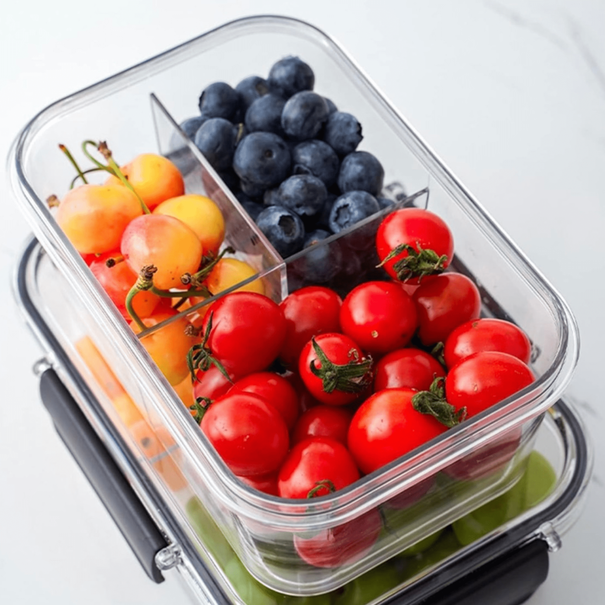 Aufbewahrungsdosen / Meal - Prep - Boxen / Obstdosen 3-teilig